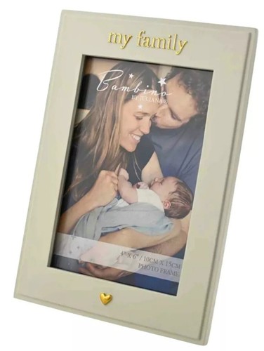 Bilderrahmen Bambino Ich und meine Familie 6" x 4" Geschenk verpackt - Bild 2 von 2