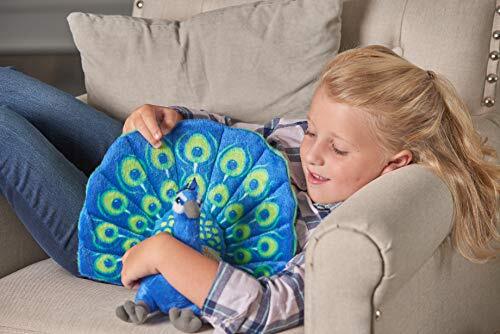 Cuddlekins Peacock Plush Stuffed Animal by Wild Republic, Kid Gifts, Zoo Anim... - Picture 2 of 5