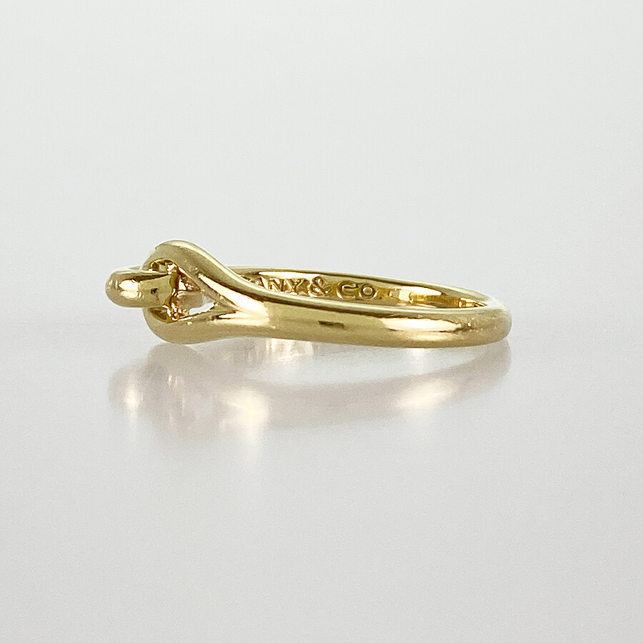 chieko+ knot ring ゴールド Gold over 925 Silver Polished Love Ring, Size 6 | eBay
