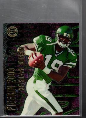 B0507- 1997 Fleer Goudey Pigskin 2000 #10 Keyshawn Johnson - NM-MT