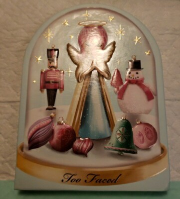 NEW Open Box. Too Faced Let It Snow Globes Makeup Collection   Limited Edition 