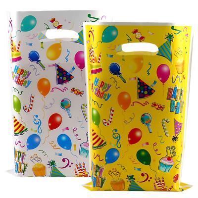Lot De 50 Sac Cadeau Anniversaire 18 X 9 X 6 Cm Pochette