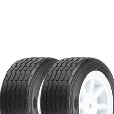 Proto-Form VTA Front Tires on White rims, 26mm (2)  PRM10140-17