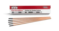 Lincoln Electric CarbonElite KP3800-3/16 Pointed Arc Carbon Gouging Rods 50 Pk