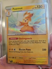 Pawmot 2023 PACK FRESH Scarlet & Violet 76/198 NM HOLO Pokemon Free Shipping