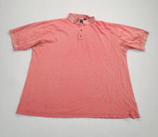 Greg Norman Polo Shirt Mens 2XL XXL Red Salmo...