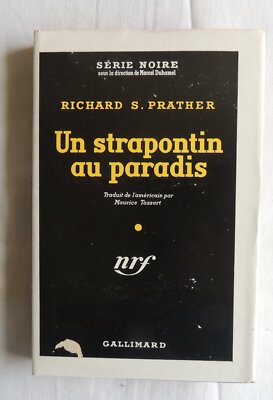 schwarze Serie Nr. 105 Richard S. Prather - Ein Strapontin im Paradies EO 1951 - sehr guter Zustand