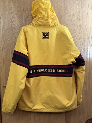 Wrangler 20x Rodeo Jacket Coat M Reversible Blue Yellow