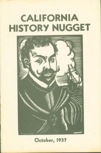 Owen C Coy/California History Nugget volume 5 1937 #131897 - Foto 1 di 5