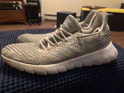 Adidas Asweego Raw White Grey Style Code Artf37040 Running Shoes Size 