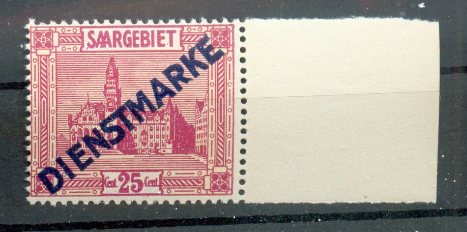 Saar Service 14XIV Variety MNH Mint Never Hinged (72382)
