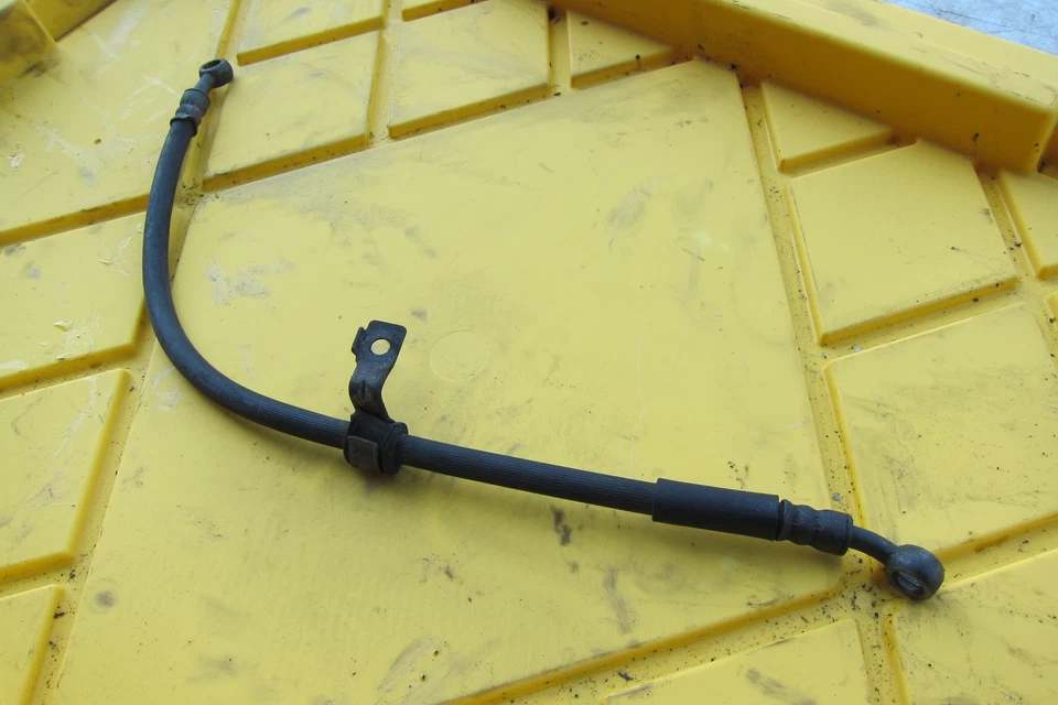 Honda Interceptor 700 1987 VFR700F2 OEM pinza de freno delantera mangueras líneas Foto 3 de 4