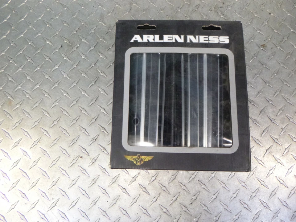 Auténtica cubierta antipolvo para bota horquilla negra calibre 10 Arlen Ness +2" 1986 - 2013 FLH nueva Foto 2 de 2