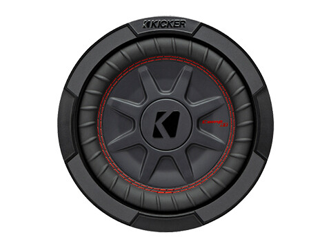 Kicker 48CWRT84 Subwoofer design bobina vocale 8" 4 ohm doppio 300 (watt RMS) - Nero - Foto 1 di 4