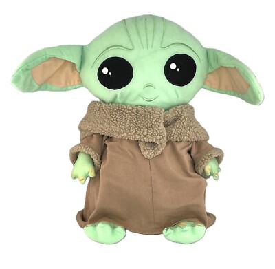 Star Wars Mandalorian Grogu Hug Pillow Buddy   18  Plush Baby Yoda   Large Soft