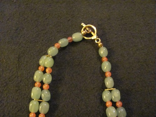 "Cherry Blossom" Handcrafted Necklace - Picture 4 of 7