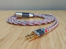 GSAUDIOCABLES 7N OCC COPPER GOLD SILVER CABLE FOCAL STELLIA CLEAR CELESTEE ELEX