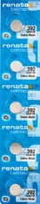5 x Renata 392 Watch Batteries, SR41W Battery  Shipped from Canada