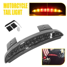 For Harley Sportster Iron 883 1200 48 72 LED Stop Brake License Plate Tail Light