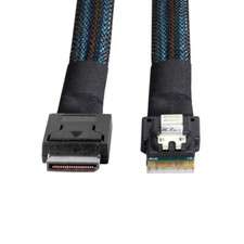 SFF-8654 Slimline SSD Data Active to OcuLink PCIe PCI-Express SFF-8611 4i Cable