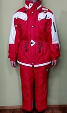 Tuta olimpica donna DESCENTE. Nazionale svizzera 1992 autografata.