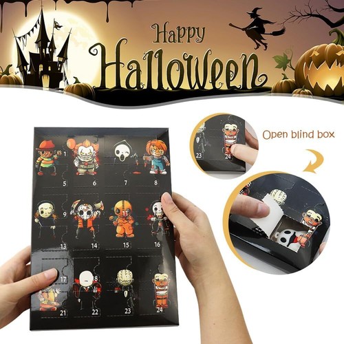 Halloween Advent Calendar Halloween 24 Days Countdown Calendar Halloween Gifts - Picture 38 of 52
