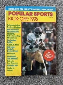 Popular Sports Kick-Off 1976 Magazine