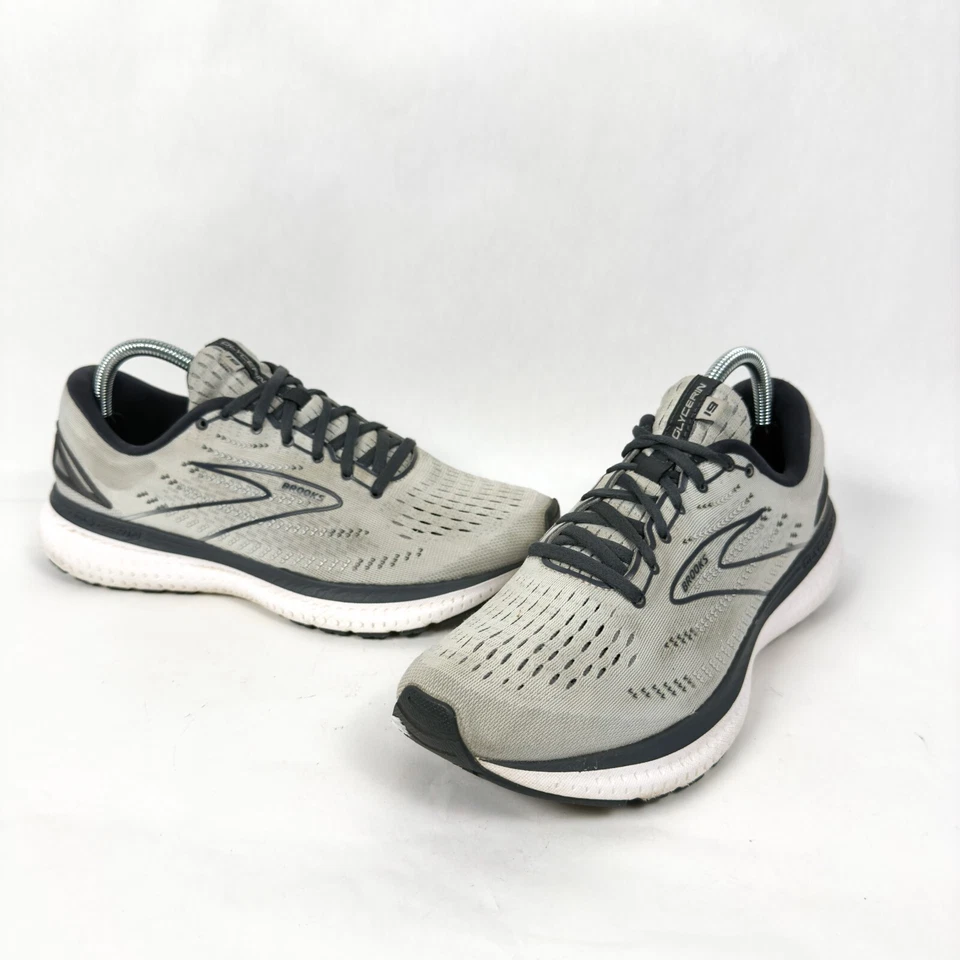 Zapatos para correr Brooks Glycerin GTS 19 grises para mujer talla 10,5 (medianos) Foto 4 de 4