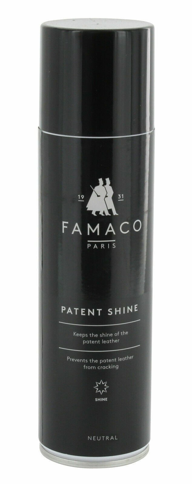 Famaco Prevents Patent Leather Cracking Instant Shine Spray Clear Neutral Shoes