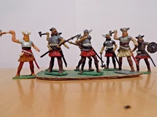 8 Well to Pro Painted  Cherilea  Vikings 60mm   (Dec. Listing)