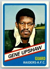 1976 Topps Wonder Bread GENE UPSHAW #9 Oakland Raiders HOF - FREE Ship!