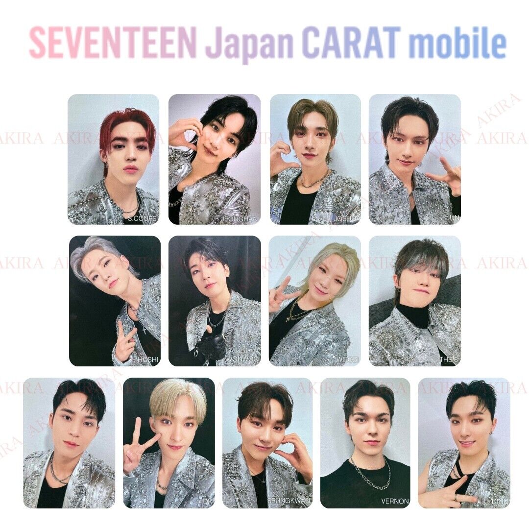SEVENTEEN JAPAN CARAT MOBILE W MEMBER OFFICIAL PHOTO CARD | eBay SEVENTEEN JAPAN CARAT MOBILE W MEMBER OFFICIAL PHOTO CARD | eBay