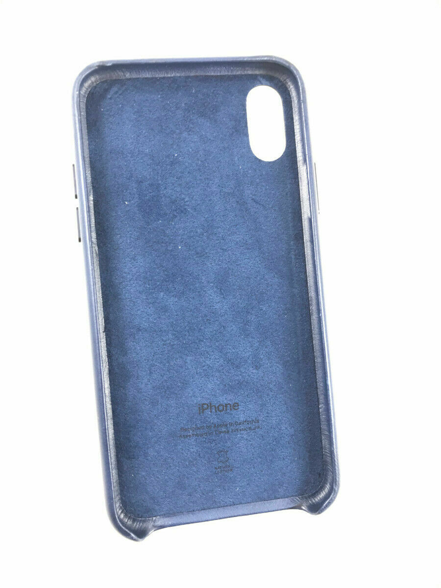 Original Genuine Authentic Apple Leather Case for iPhone Xs