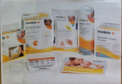 Medela Accessory Starter Kit Breastfeeding set Nursing Pads