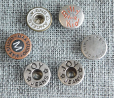 Lot of Vintage Uniform Work Button Studs #207-B