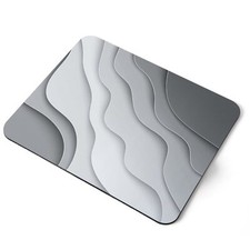 Mouse Mat Pad - BW - Abstract Sea Beach Laptop PC Desk Office #37241