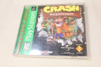 CRASH BANDICOOT RACING CTR Team Sony Playstation Ps1 364841632596 CRASH BANDICOOT RACING CTR Team Sony Playstation Ps1 364841632596