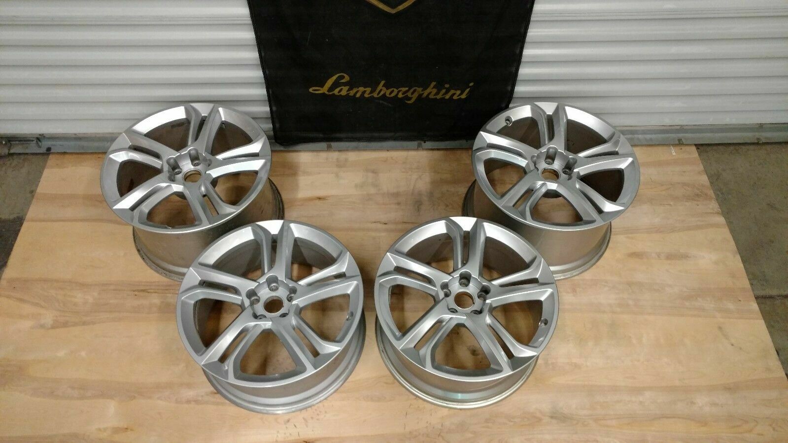 LAMBORGHINI GALLARDO APOLLO WHEEL RIMS SET OEM 400601025AA 400601025T