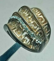 Extremely Ancient Interesting Old Roman Bronze Ring 1st - 4th century AD