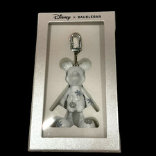 BRAND NEW DISNEY x BAUBLEBAR Mickey Mouse Bag Enamel Charm SNOWFLAKE Glitter