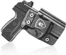 IWB Kydex Holster Optics Cut: Ruger Max 9 Pistol, Adj.Retention&Cant Right/Left