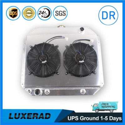 4 Row Radiator for 66-79 Ford F-Series Truck F100 F150 F250 F350 78-79 Bronco V8