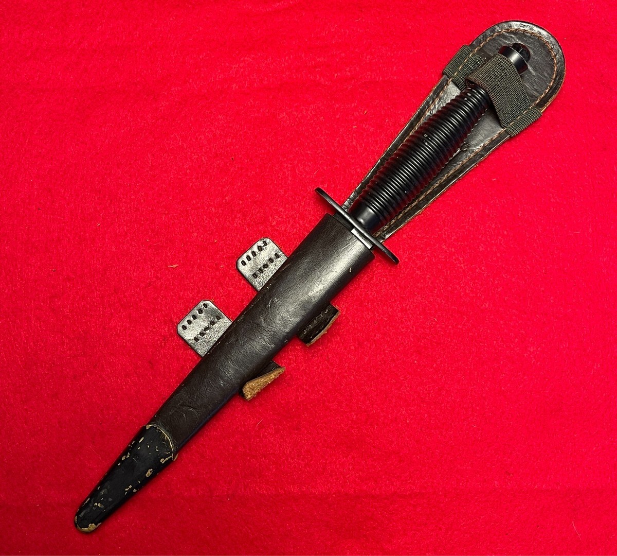 VINTAGE BRITISH FAIRBAIRN SYKES COMMANDO KNIFE DAGGER J.NOWILL