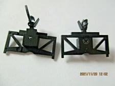 Trainworx Stock #620-Black Body Mount Coupler Precision Masters/Red Caboose 