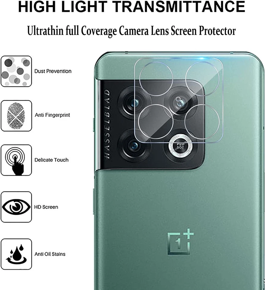 For OnePlus 10 Pro Camera Lens Case Protector Tempered Glass Cover - Image 3 of 4