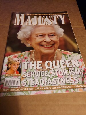 ''MAJESTY'' The Quality Royal Magazine July 2021 Issue Vol.42 #7 EUC 