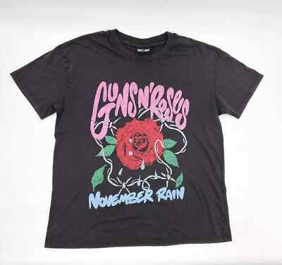 Guns N' Roses Gray November Rain Graphic 80s Concert Unisex T Shirt AHN02661
