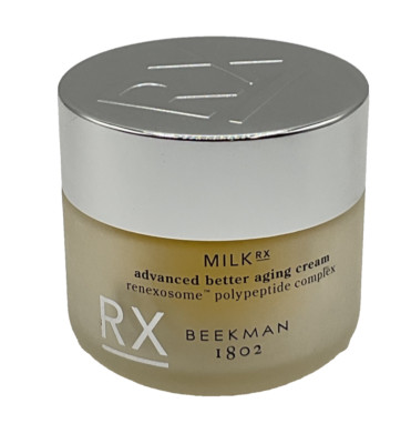 BEEKMAN 1802 MILK RX ADVANCED BETTER AGING CREAM  1.69 OZ NB