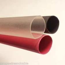 Heat Shrink Tubing 3:1 Adhesive Glue Lined Tubes 12 Inch Lengths Red/Black/Clear