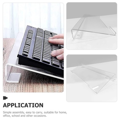 Tastaturständer Tastaturständerhalter Tastaturerhöhung Für Den Schreibtisch - 第 9/12 張圖片